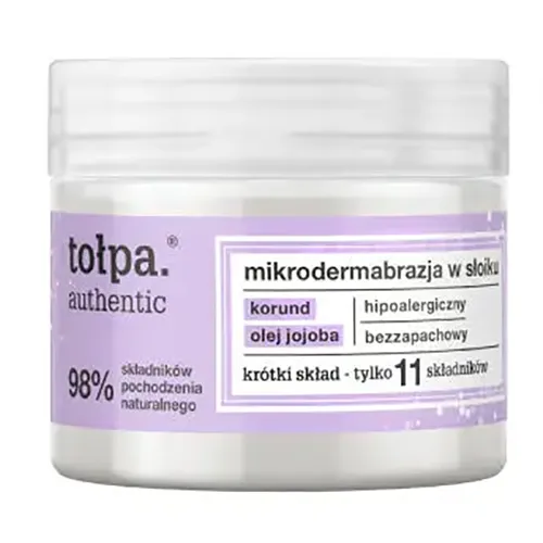 Tołpa Authentic, Mikrodermabrazja w słoiku