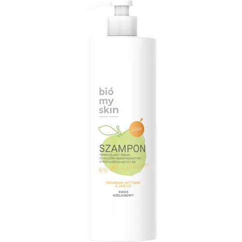Bio My Skin Szampon normalizujący sebum do włosów niskoporowatych i przetłuszczających się