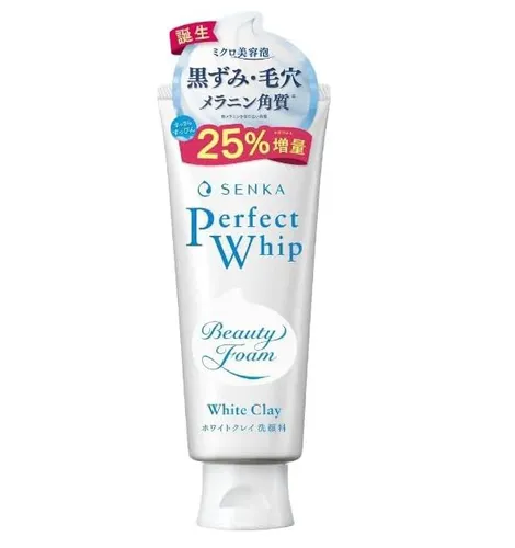 Senka Perfect Whip White Clay (Krem do mycia twarzy z białą glinką)