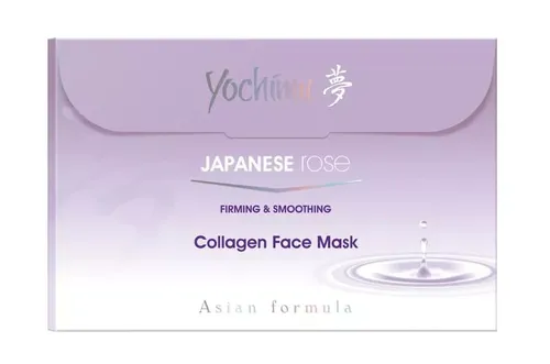 Jacques Battini Yochimu, Japanese Rose Firming & Smoothing Collagen Face Mask (Kolagenowa maska  ujędrniająco-wygładzająca)