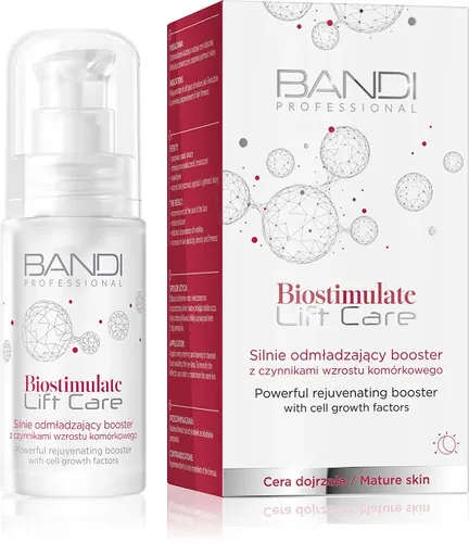 Bandi Biostimulate Lift Care, Silnie odmładzający booster z czynnikami wzrostu komórkowego