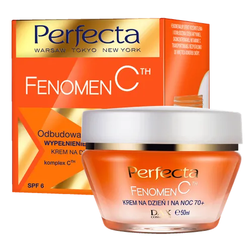 Perfecta Fenomen C, Odbudowa i regeneracja, Krem  na dzień i na noc 70+