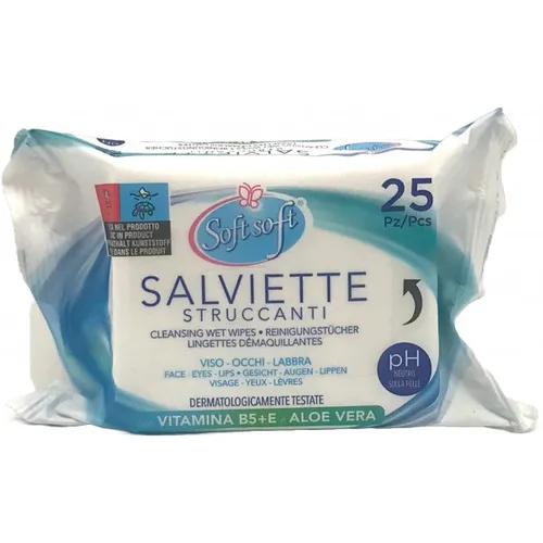 Soft Soft Italy Make-up Remover Wipes (Chusteczki do demakijażu)