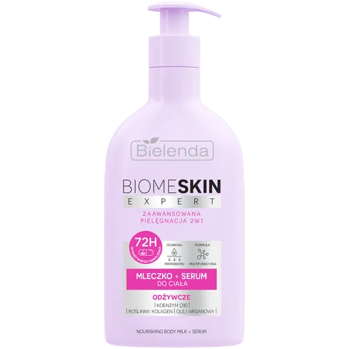 Bielenda Biome Skin Expert, Odżywcze mleczko-serum do ciała