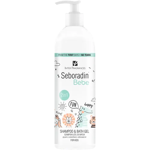 Seboradin Bebe, Szampon i żel do mycia 2 w 1
