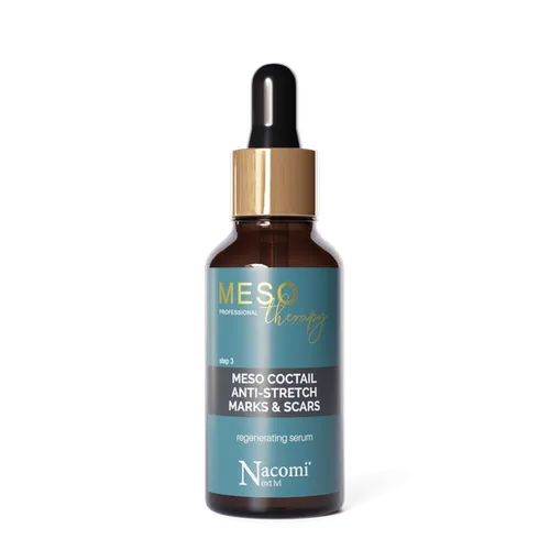 Nacomi Professional, Meso Therapy, Step 3 Meso Coctail Anti-Stretch Marks & Scars Regenerating Serum (Skoncentrowany koktajl na blizny i rozstępy do ciała)