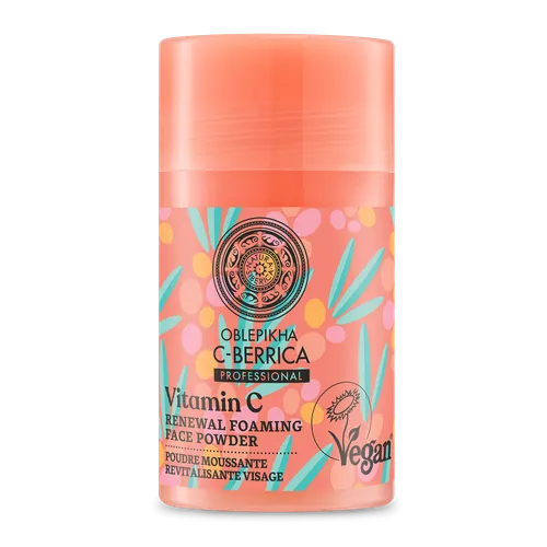 Natura Siberica Oblepikha C-berrica Professional, Vitamin C Renewal Foaming Face Powder (Rewitalizujący puder myjący do twarzy z witaminą C)