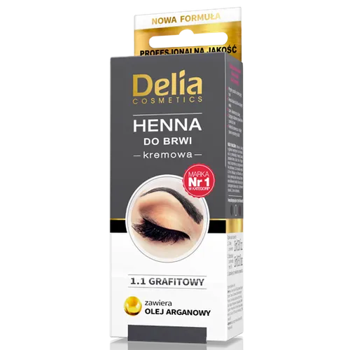 Delia Henna do brwi w kremie