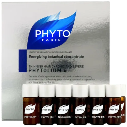 Phyto Phytolium 4 Energizing Botanical Concentrate (Koncentrat przeciw wypadaniu włosów w ampułkach dla meżczyzn)