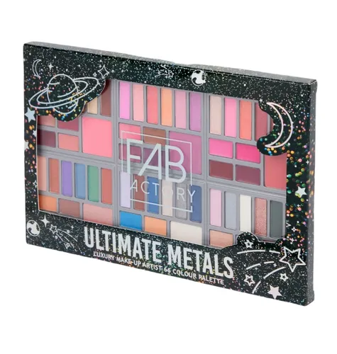 Fab Factory Ultimate Metals, Luxery Make-up Palette (Paleta do makijażu twarzy)
