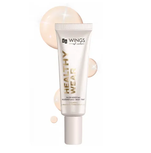 AA Wings of Color Healthy Wear, Glow Mixer (Multifunkcyjny rozświetlacz 3w1)