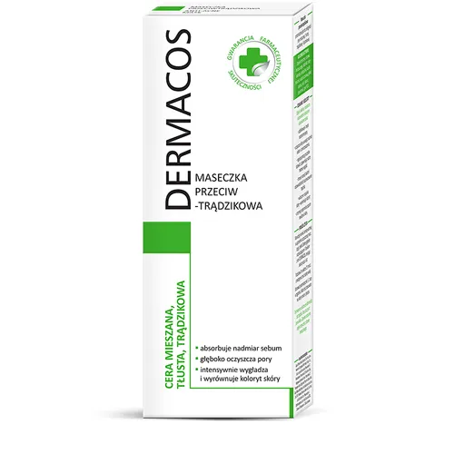 Dermacos Anti - Acne, Maseczka przeciwtrądzikowa (nowa wersja)