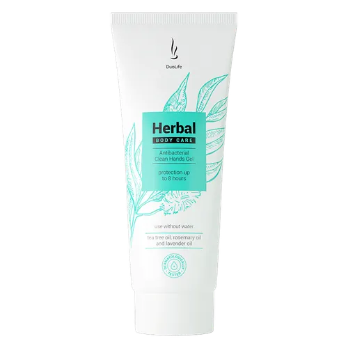 DuoLife Herbal Body Care, Anitbacterial Clean Hands Gel (Żel antybakteryjny do rąk)