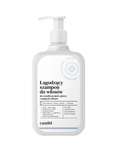 Candid Dermocosmetics Trychology, Łagodzący szampon do włosów