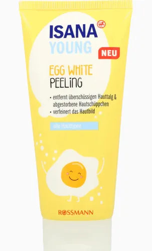 Isana Young, Egg White, Peeling (Peeling do twarzy)