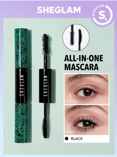 Sheglam All-In-One Volume & Length Mascara (Tusz do rzęs 2w1) - 2