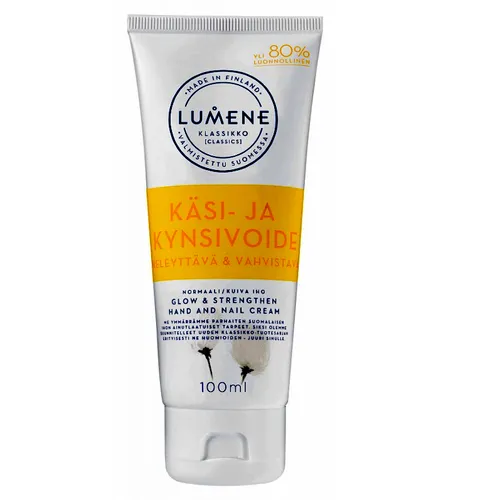 Lumene Klassikko, Glow and Strenghten Nail and Hand Cream (Krem do rąk i paznokci)