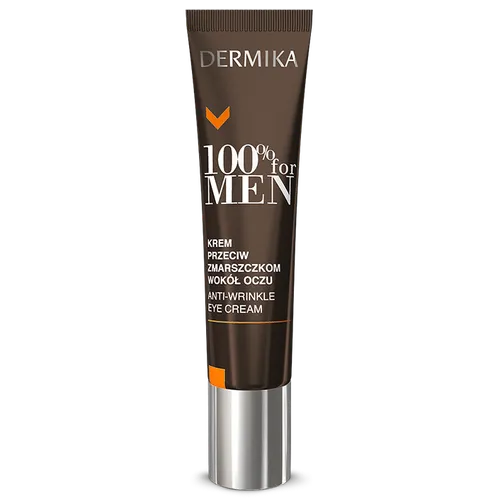 Dermika 100% For Men, Krem przeciwzmarszczkowy pod oczy dla mężczyzn