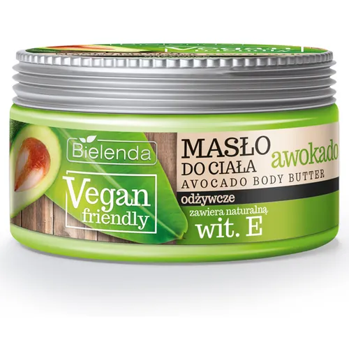 Bielenda Vegan Friendly, Masło do ciała odżywcze 'Awokado z wit. E'