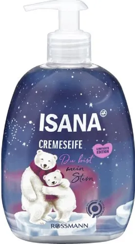 Isana Du bist mein Stern Cremeseife (Kremowe mydło w płynie)