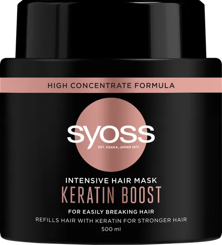 Syoss Keratin Boost, Intensive Hair Mask (Intensywnie wzmacniająca maska)