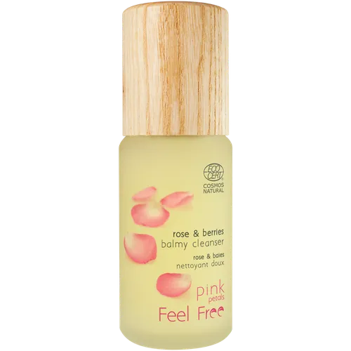 Feel Free Pink Petals, Rose & Berries Balmy Cleanser (Delikatny balsam do oczyszczania twarzy)