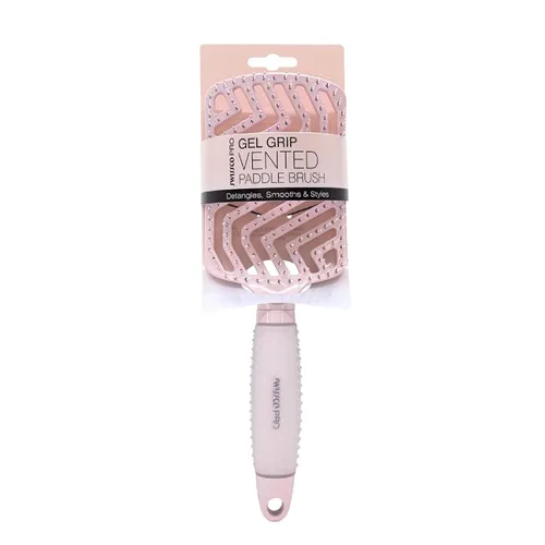 Swissco Pro Gel Grip, Vented Paddle Brush (Szczotka do włosów z uchwytem żelowym i wentylacją)