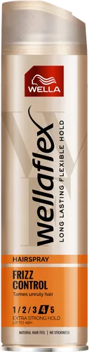 Wella Wellaflex, Frizz Control, Hairspray (Lakier bardzo mocno utrwalający) - 1
