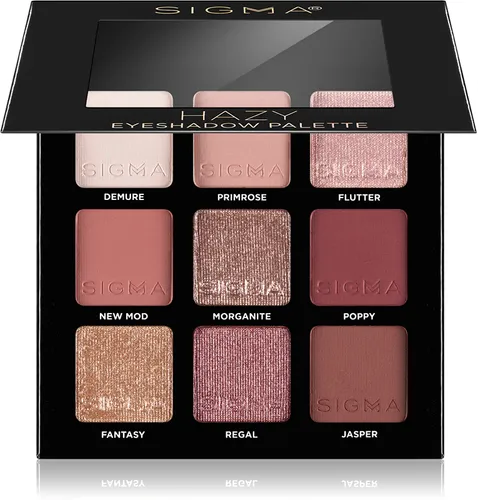 Sigma Makeup Hazy, Eyeshadow Palette (Paleta cieni do powiek)
