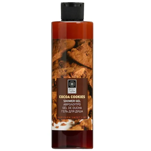 Body Farm Cocoa Cookies Shower Gel (Żel pod prysznic 'Kakaowe ciasteczka')