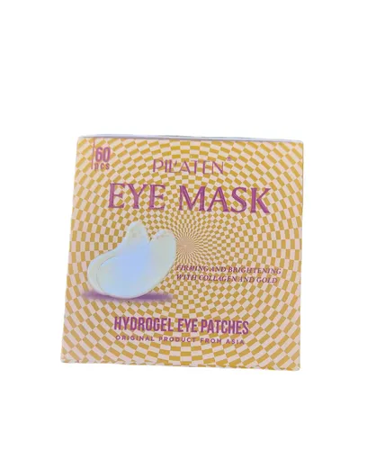 Pilaten Hydrogel Eye Mask with Collagen and Gold (Hydrożelowe płatki pod oczy z kolagenem i złotem)
