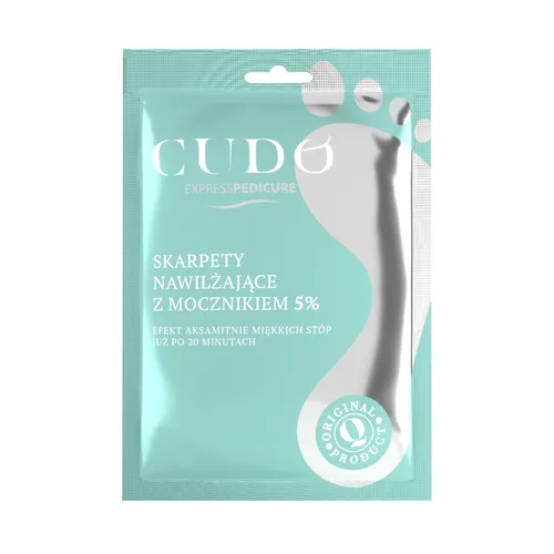 Cudo Group Nawilżające skarpety - maska do stóp z mocznikiem 5% `Express Pedicure`