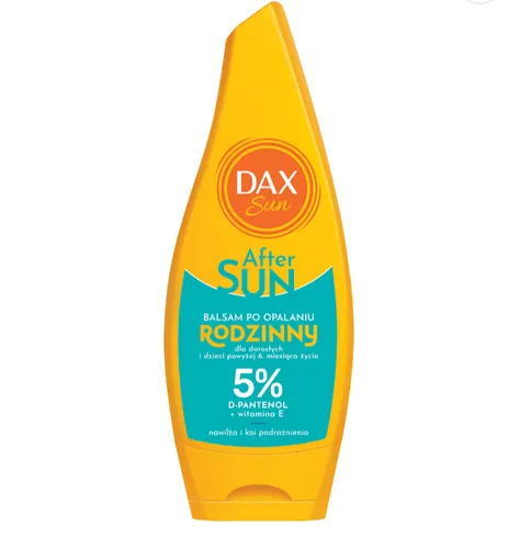 Dax Sun After sun, 5% D-pantenol + witamina, Rodzinny  balsam po opalaniu (nowa wersja)
