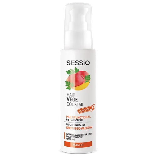 Sessio Hair Vege Coctail, Multifunctional BB Hair Cream (Multifunkcyjny krem BB do włosów) - 2