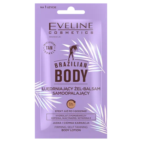 Eveline Cosmetics Brazilian Body, Ujędrniający żel-balsam samoopalający - 2