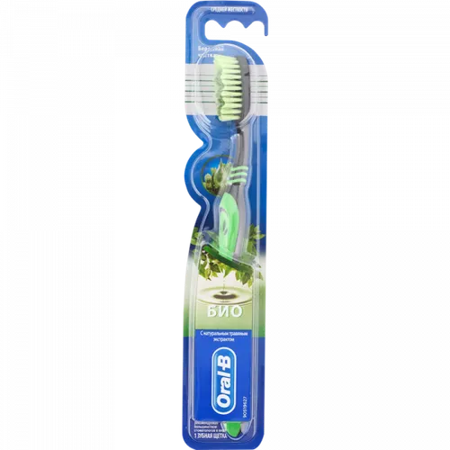 Oral-B Bio, Manualna szczoteczka do zębów średnia