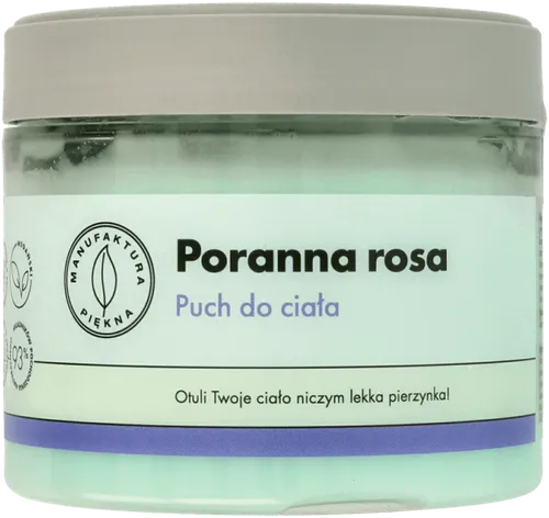Manufaktura Piękna Puch do ciała `Poranna rosa` - 1