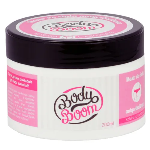 BodyBoom Love inside!, Masło antycellulitowe `Kofeinowy twardziel` - 2