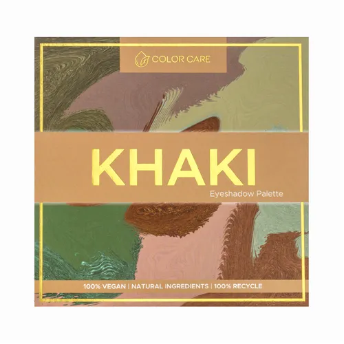 Color Care Khaki Eyeshadow Palette (Paleta cieni do powiek) - 2