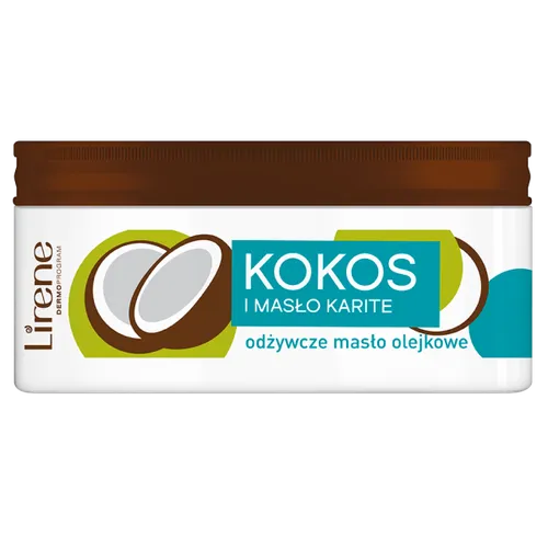 Lirene Dermoprogram Olejkowe odżywcze masło do ciała `Kokos i masło karite`