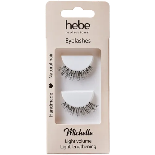 Hebe Professional, Eyelashes Michelle (Naturalne rzęsy wielokrotnego użytku)