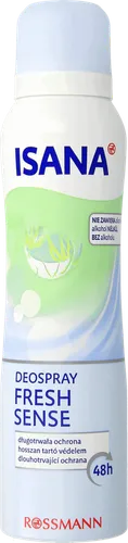 Isana Fresh Sense, Deospray 48h (Dezodorant w sprayu)