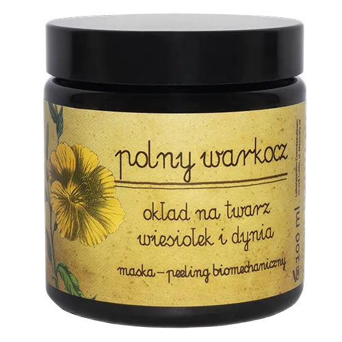 Polny Warkocz Maska - peeling biomechaniczny`Wiesiołek i dynia`