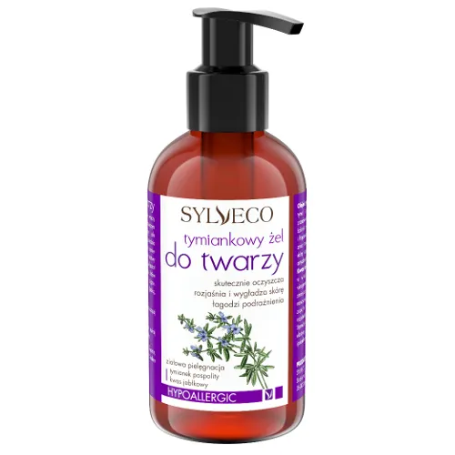 Sylveco Tymiankowy żel do twarzy [ Żel myjący do twarzy `Tymianek`] - 2