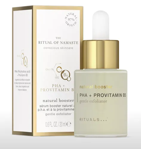 Rituals The Ritual of Namaste, PHA & Provitamin B5, Gentle Exfoliator Natural Booster (Naturalny Booster delikatnie złuszczający do twarzy)