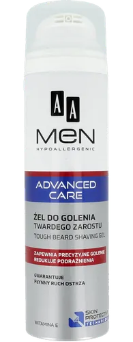 AA Men, Advanced Care, Żel do golenia twardego zarostu