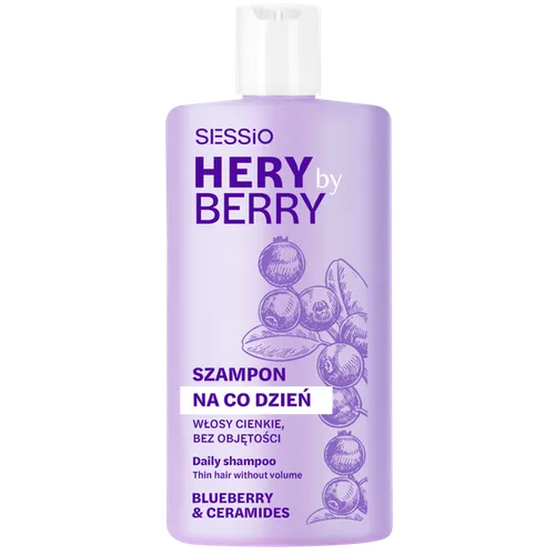 Sessio Hery by Berry, Szampon na co dzień do włosów cienkich i bez objętości