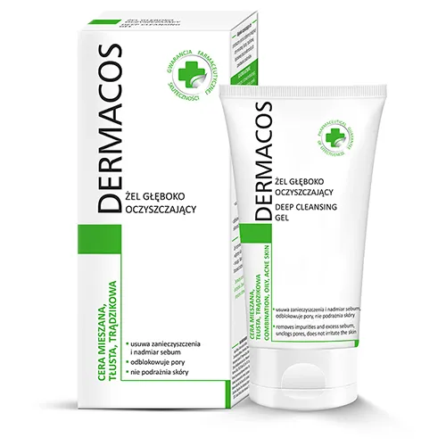 Dermacos Anti Acne, Żel głęboko oczyszczający z bioaktywnym wyciągiem z borowiny