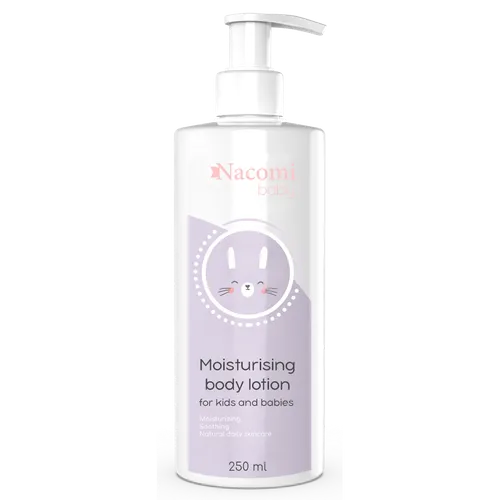Nacomi Baby, Moisturizing Body Cream (Emulsja nawilżająca dla dzieci i niemowląt)