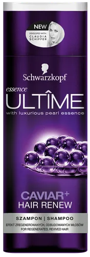 Schwarzkopf Essence Ultime Caviar+Hair Renew, Szampon do włosów osłabionych i zmęczonych